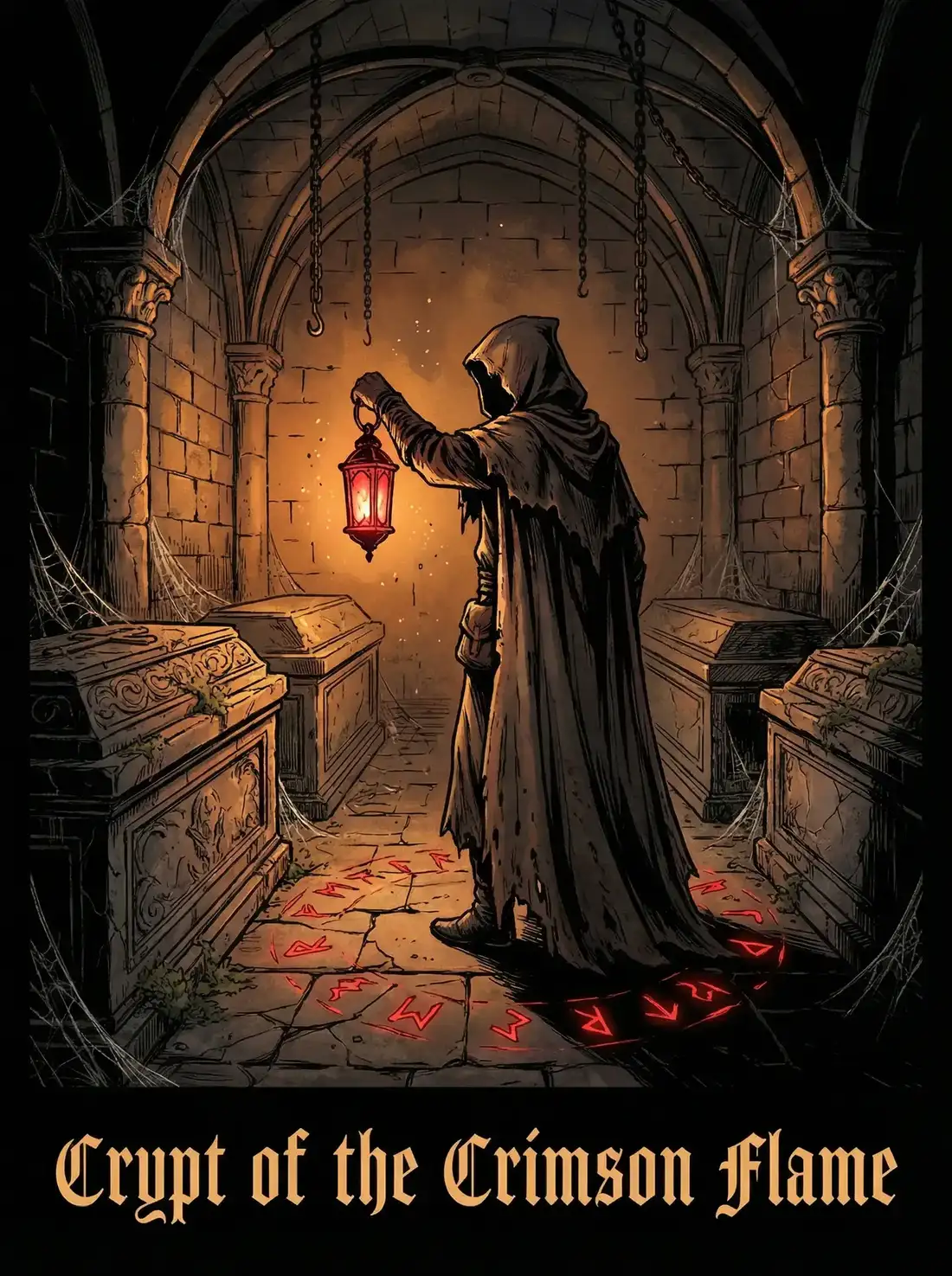 成人动漫 绯红地窖 暗黑哥特动漫封面