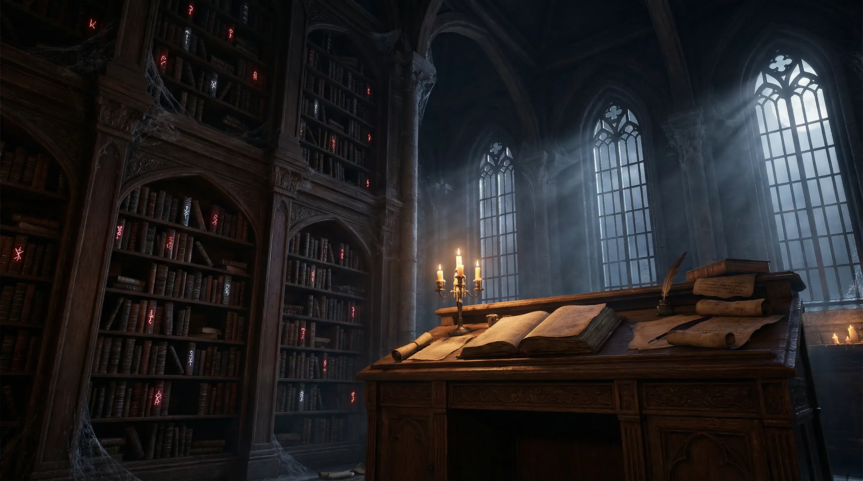 成人动漫 永夜降临 场景剧照2